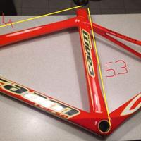 telaio corsa in carbonio nuovo