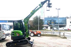 MiniEscavatore GIOR 37 Evo.5 Cabina Pinza Prolunga