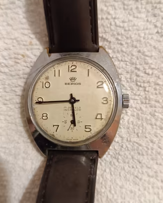 Orologio Berios FS meccanico vintage.