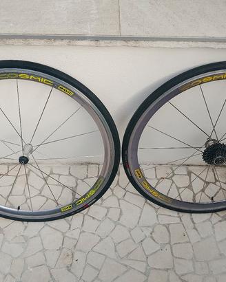 ruote mavic cosmic bici corsa ho scatto fisso
