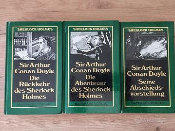 Lotto 3 Libri Sherlock Holmes 
