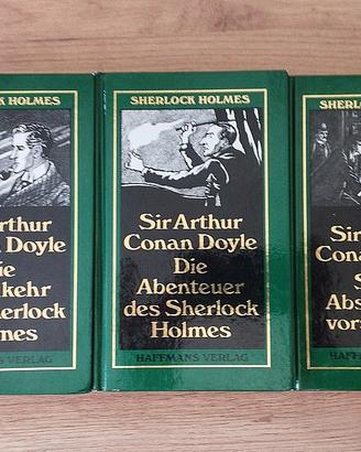 Lotto 3 Libri Sherlock Holmes 