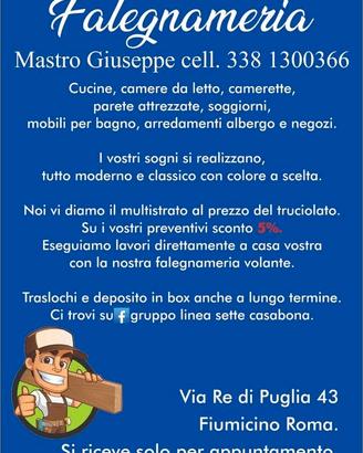 Arredamenti a misura.