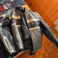 Giubbino in pelle da Moto MTECH