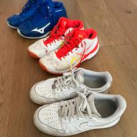 scarpe nike asics e
