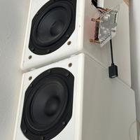 Kit monitor casse audio amplificate studio 50W