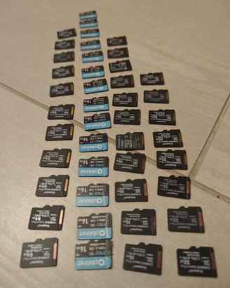 lotto schede micro SD 