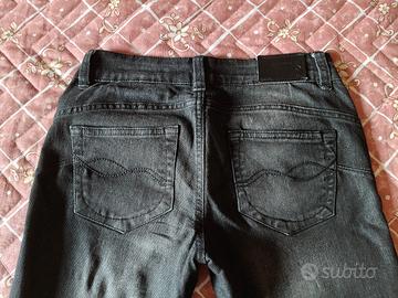 jeans donna nero/grigio 