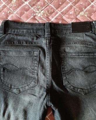 jeans donna nero/grigio 