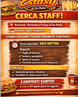 Preparazione Panini/contorni