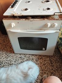 forno ventilato, Piano 4 fuochi a gas