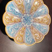 Piatto in ceramica di Faenza