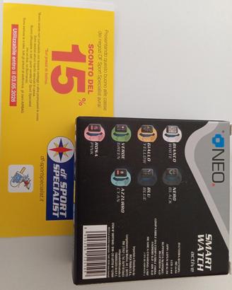 Smartwatch NEO Active colore nero 