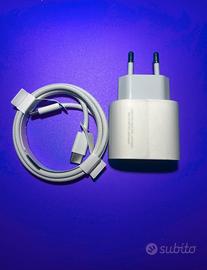Caricatore Apple 20W + cavo USBC/USBC 60W Original