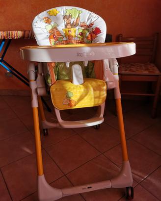 Seggiolone pappa Peg Perego come nuovo 