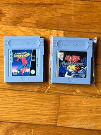 Lotto 2 Giochi Game Boy: Spiderman & Yu-Gi-Oh!
