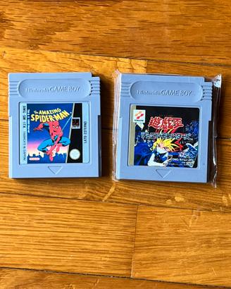 Lotto 2 Giochi Game Boy: Spiderman & Yu-Gi-Oh!