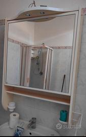 Pensile specchiera bagno 