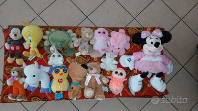 Lotto 15 Peluche Lavati e Sterilizzati