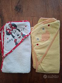 2 accappatoi bebè