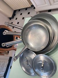 SET 9 padelle FASA e FABOSK professionale ristoran