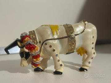CowParade Nanda 2007 Bejeweled Trinket Box RARO