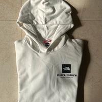 Felpa bianca The north face special edition