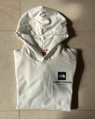 Felpa bianca The north face special edition