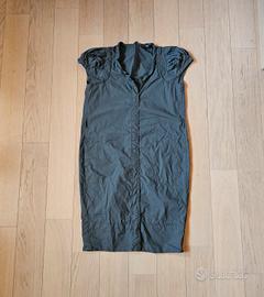 Vestito midi grigio Hugo Boss donna (tg S/40IT)