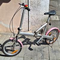 Bici pieghevole biammortizzata
