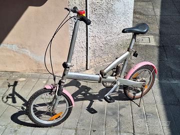 Bici pieghevole biammortizzata