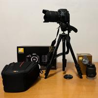 Fotocamera Come nuova Reflex Nikon D3300 18-105 Vr