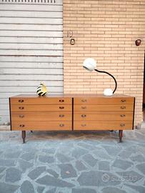 Cassettiera vintage anni 60 design