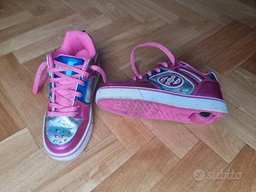 Scarpe Heelys con rotelle come nuove taglia 35