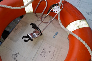 Ciambella parabordi Bussola carta nautica