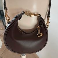 Borsetta Coach in pelle marrone