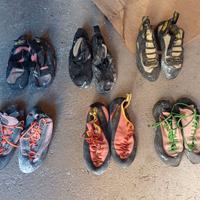 Scarpe scarpette arrampicata vari numeri