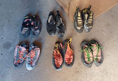 Scarpe scarpette arrampicata vari numeri