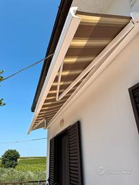 TENDA DA SOLE A BRACCI MOTORIZZATA MIS. MT.5 X 4