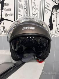 CASCO GARIBALDI DOPPIA VISIERA BRONZO OPACO