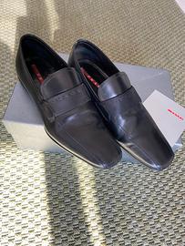 Scarpe Vitello Nero Prada originali