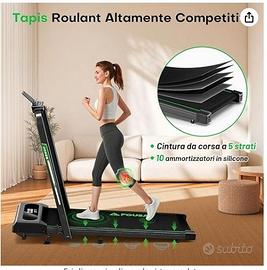 Tapis Roulant Elettrico Pieghevole
