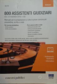 800 ASSISTENTI GIUDIZIARI MANUALE MAGGIOLI