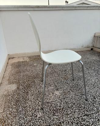 Sedie ikea biache