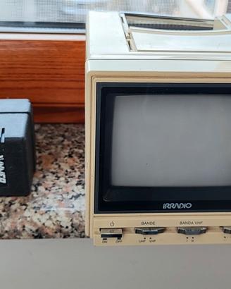 TV vintage irradio tipo il formica