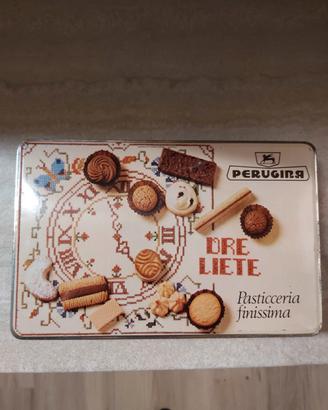 Scatola in latta Vintage Perugina "Ore Liete
