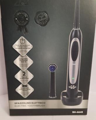 Spazzolino da denti elettrico, nuovo.