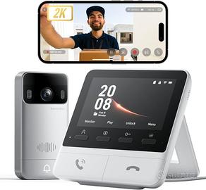 SwitchBot Videocitofono WiFi 2K con schermo