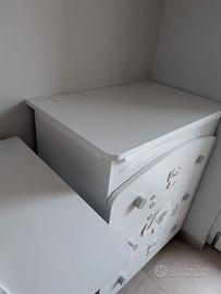 Bagnetto Fasciatoio, Legno, Made in Italy