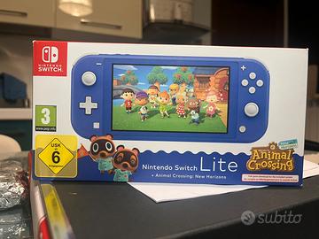 Nintendo Switch  Lite NUOVA+ animal crossing
